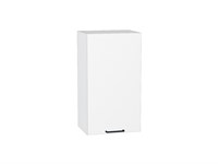 Шкаф верхний с 1-ой дверцей Флэт Белый, White In 2S, 720, 400 В*Ш*Г 716*400*318, фасад ЛДСП  White In 2S, корпус  Белый ms2510VVT_55641