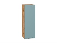 Шкаф верхний с 1-ой дверцей Флэт Дуб Вотан, Grey-green In 2S, 920, 300 В*Ш*Г 920*300*318, фасад ЛДСП  Grey-green In 2S, корпус  Дуб Вотан ms2510VVT_62435