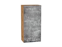 Шкаф верхний с 1-ой дверцей Флэт Дуб Вотан, Temple Stone 2S, 920, 450 В*Ш*Г 920*450*318, фасад ЛДСП  Temple Stone 2S, корпус  Дуб Вотан ms2510VVT_62455