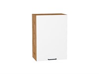 Шкаф верхний с 1-ой дверцей Флэт Дуб Вотан, White In 2S, 720, 500 В*Ш*Г 716*500*318, фасад ЛДСП  White In 2S, корпус  Дуб Вотан ms2510VVT_62415
