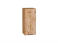Шкаф верхний с 1-ой дверцей Флэт Дуб Вотан, Wotan Oak 2S, 720, 300 В*Ш*Г 716*300*318, фасад ЛДСП  Wotan Oak 2S, корпус  Дуб Вотан ms2510VVT_62410