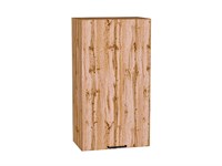 Шкаф верхний с 1-ой дверцей Флэт Дуб Вотан, Wotan Oak 2S, 920, 500 В*Ш*Г 920*500*318, фасад ЛДСП  Wotan Oak 2S, корпус  Дуб Вотан ms2510VVT_62447