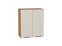 Шкаф верхний с 2-мя дверцами Флэт Дуб Вотан, Cashmere In 2S, 720, 600 В*Ш*Г 716*600*318, фасад ЛДСП  Cashmere In 2S, корпус  Дуб Вотан ms2510VVT_62464
