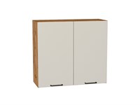 Шкаф верхний с 2-мя дверцами Флэт Дуб Вотан, Cashmere In 2S, 720, 800 В*Ш*Г 716*800*318, фасад ЛДСП  Cashmere In 2S, корпус  Дуб Вотан ms2510VVT_62472