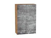 Шкаф верхний с 2-мя дверцами Флэт Дуб Вотан, Temple Stone 2S, 920, 600 В*Ш*Г 920*600*318, фасад ЛДСП  Temple Stone 2S, корпус  Дуб Вотан ms2510VVT_62482