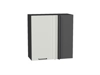 Шкаф верхний прямой угловой Флэт Graphite, Cashmere In 2S, 690 В*Ш*Г 716*690*345, фасад ЛДСП  Cashmere In 2S, корпус  Graphite ms2510VVT_55750