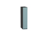 Шкаф верхний бутылочница Флэт Graphite, Grey-green In 2S, 150 В*Ш*Г 716*150*318, фасад ЛДСП  Grey-green In 2S, корпус  Graphite ms2510VVT_56862