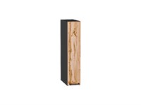 Шкаф верхний бутылочница Флэт Graphite, Wotan Oak 2S, 150 В*Ш*Г 716*150*318, фасад ЛДСП  Wotan Oak 2S, корпус  Graphite ms2510VVT_52555