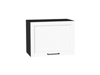 Шкаф верхний горизонтальный Сканди Graphite, White Silkwood, 460, 600 В*Ш*Г 458*600*320, фасад МДФ  White Silkwood, корпус  Graphite ms2510VVT_71705