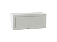 Шкаф верхний горизонтальный Сканди Белый, Cappuccino Softwood, 800 В*Ш*Г 358*800*320, фасад МДФ  Cappuccino Softwood, корпус  Белый ms2510VVT_41191