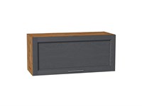 Шкаф верхний горизонтальный Сканди Дуб Вотан, Graphite Softwood, 800 В*Ш*Г 358*800*320, фасад МДФ  Graphite Softwood, корпус  Дуб Вотан ms2510VVT_62861