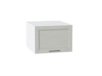 Шкаф верхний горизонтальный глубокий Сканди Белый, Cappuccino Softwood, 500 В*Ш*Г 358*500*576, фасад МДФ  Cappuccino Softwood, корпус  Белый ms2510VVT_45314