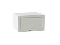 Шкаф верхний горизонтальный глубокий Сканди Белый, Cappuccino Softwood, 600 В*Ш*Г 358*600*576, фасад МДФ  Cappuccino Softwood, корпус  Белый ms2510VVT_45325