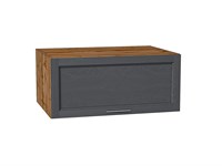 Шкаф верхний горизонтальный глубокий Сканди Дуб Вотан, Graphite Softwood, 800 В*Ш*Г 358*800*576, фасад МДФ  Graphite Softwood, корпус  Дуб Вотан ms2510VVT_62828