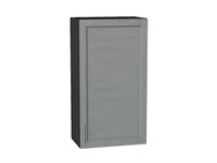 Шкаф верхний с 1-ой дверцей Сканди Graphite, Grey Softwood, 920, 500 В*Ш*Г 920*500*320, фасад МДФ  Grey Softwood, корпус  Graphite ms2510VVT_41405