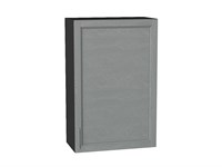 Шкаф верхний с 1-ой дверцей Сканди Graphite, Grey Softwood, 920, 600 В*Ш*Г 920*600*320, фасад МДФ  Grey Softwood, корпус  Graphite ms2510VVT_41416