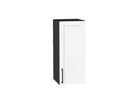 Шкаф верхний с 1-ой дверцей Сканди Graphite, White Silkwood, 720, 300 В*Ш*Г 716*300*320, фасад МДФ  White Silkwood, корпус  Graphite ms2510VVT_70180