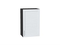 Шкаф верхний с 1-ой дверцей Сканди Graphite, White Softwood, 720, 450 В*Ш*Г 716*450*320, фасад МДФ  White Softwood, корпус  Graphite ms2510VVT_56165