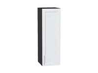 Шкаф верхний с 1-ой дверцей Сканди Graphite, White Softwood, 920, 300 В*Ш*Г 920*300*320, фасад МДФ  White Softwood, корпус  Graphite ms2510VVT_56168
