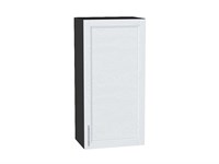 Шкаф верхний с 1-ой дверцей Сканди Graphite, White Softwood, 920, 450 В*Ш*Г 920*450*320, фасад МДФ  White Softwood, корпус  Graphite ms2510VVT_56170