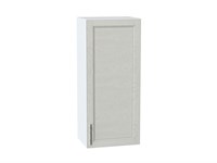 Шкаф верхний с 1-ой дверцей Сканди Белый, Cappuccino Softwood, 920, 400 В*Ш*Г 920*400*320, фасад МДФ  Cappuccino Softwood, корпус  Белый ms2510VVT_41378