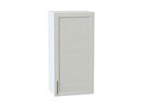 Шкаф верхний с 1-ой дверцей Сканди Белый, Cappuccino Softwood, 920, 450 В*Ш*Г 920*450*320, фасад МДФ  Cappuccino Softwood, корпус  Белый ms2510VVT_41389