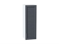 Шкаф верхний с 1-ой дверцей Сканди Белый, Graphite Softwood, 920, 300 В*Ш*Г 920*300*320, фасад МДФ  Graphite Softwood, корпус  Белый ms2510VVT_41369