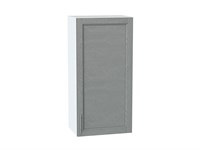 Шкаф верхний с 1-ой дверцей Сканди Белый, Grey Softwood, 920, 450 В*Ш*Г 920*450*320, фасад МДФ  Grey Softwood, корпус  Белый ms2510VVT_41393