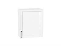 Шкаф верхний с 1-ой дверцей Сканди Белый, White Silkwood, 720, 600 В*Ш*Г 716*600*320, фасад МДФ  White Silkwood, корпус  Белый ms2510VVT_70173