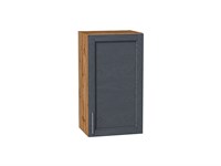Шкаф верхний с 1-ой дверцей Сканди Дуб Вотан, Graphite Softwood, 720, 400 В*Ш*Г 716*400*320, фасад МДФ  Graphite Softwood, корпус  Дуб Вотан ms2510VVT_62905