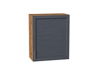 Шкаф верхний с 1-ой дверцей Сканди Дуб Вотан, Graphite Softwood, 720, 600 В*Ш*Г 716*600*320, фасад МДФ  Graphite Softwood, корпус  Дуб Вотан ms2510VVT_62908