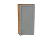 Шкаф верхний с 1-ой дверцей Сканди Дуб Вотан, Grey Softwood, 920, 450 В*Ш*Г 920*450*320, фасад МДФ  Grey Softwood, корпус  Дуб Вотан ms2510VVT_62902