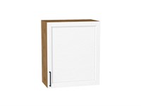 Шкаф верхний с 1-ой дверцей Сканди Дуб Вотан, White Silkwood, 720, 600 В*Ш*Г 716*600*320, фасад МДФ  White Silkwood, корпус  Дуб Вотан ms2510VVT_70179