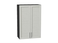 Шкаф верхний с 2-мя дверцами Сканди Graphite, Cappuccino Softwood, 920, 600 В*Ш*Г 920*600*320, фасад МДФ  Cappuccino Softwood, корпус  Graphite ms2510VVT_41608