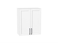 Шкаф верхний с 2-мя дверцами Сканди Белый, White Silkwood, 720, 600 В*Ш*Г 716*600*320, фасад МДФ  White Silkwood, корпус  Белый ms2510VVT_70204
