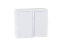 Шкаф верхний с 2-мя дверцами Сканди Белый, White Softwood, 720, 800 В*Ш*Г 716*800*318, фасад МДФ  White Softwood, корпус  Белый ms2510VVT_56174