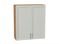 Шкаф верхний с 2-мя дверцами Сканди Дуб Вотан, Cappuccino Softwood, 920, 800 В*Ш*Г 920*800*320, фасад МДФ  Cappuccino Softwood, корпус  Дуб Вотан ms2510VVT_62947