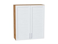 Шкаф верхний с 2-мя дверцами Сканди Дуб Вотан, White Softwood, 920, 800 В*Ш*Г 920*800*320, фасад МДФ  White Softwood, корпус  Дуб Вотан ms2510VVT_62944