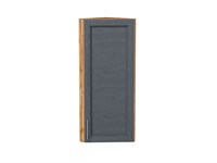 Шкаф верхний торцевой Сканди Дуб Вотан, Graphite Softwood, 920 В*Ш*Г 920*300*306, фасад МДФ  Graphite Softwood, корпус  Дуб Вотан ms2510VVT_62343