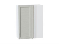 Шкаф верхний прямой угловой Сканди Белый, Cappuccino Softwood, 920 В*Ш*Г 920*700*345, фасад МДФ  Cappuccino Softwood, корпус  Белый ms2510VVT_60291