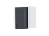 Шкаф верхний прямой угловой Сканди Белый, Graphite Softwood, 720 В*Ш*Г 716*700*345, фасад МДФ  Graphite Softwood, корпус  Белый ms2510VVT_60298