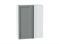 Шкаф верхний прямой угловой Сканди Белый, Grey Softwood, 920 В*Ш*Г 920*700*345, фасад МДФ  Grey Softwood, корпус  Белый ms2510VVT_60295