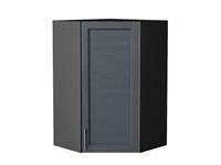 Шкаф верхний угловой Сканди Graphite, Graphite Softwood, 920 В*Ш*Г 920*600*600, фасад МДФ  Graphite Softwood, корпус  Graphite ms2510VVT_41693