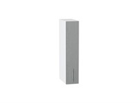 Шкаф верхний бутылочница Сканди Белый, Grey Softwood, 150 В*Ш*Г 716*150*320, фасад МДФ  Grey Softwood, корпус  Белый ms2510VVT_41302