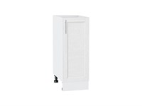 Шкаф нижний с 1-ой дверцей Сканди Белый, White Softwood, 300 В*Ш*Г 816*300*480, фасад МДФ  White Softwood, корпус  Белый ms2510VVT_56264