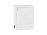 Шкаф нижний с 1-ой дверцей Сканди Белый, White Softwood, 600 В*Ш*Г 816*600*480, фасад МДФ  White Softwood, корпус  Белый ms2510VVT_56268