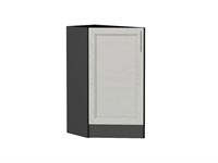 Шкаф нижний торцевой Сканди Graphite, Cappuccino Softwood В*Ш*Г 816*296*554, фасад МДФ  Cappuccino Softwood, корпус  Graphite ms2510VVT_41780