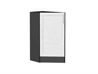 Шкаф нижний торцевой Сканди Graphite, White Softwood В*Ш*Г 816*296*554, фасад МДФ  White Softwood, корпус  Graphite ms2510VVT_56261