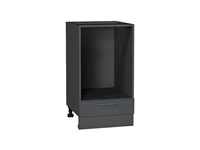 Шкаф нижний под духовку Сканди Graphite, Graphite Softwood, 450 В*Ш*Г 816*450*476, фасад МДФ  Graphite Softwood, корпус  Graphite ms2510VVT_67123