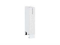 Шкаф нижний бутылочница Сканди Белый, White Softwood, 150 В*Ш*Г 816*150*480, фасад МДФ  White Softwood, корпус  Белый ms2510VVT_56233